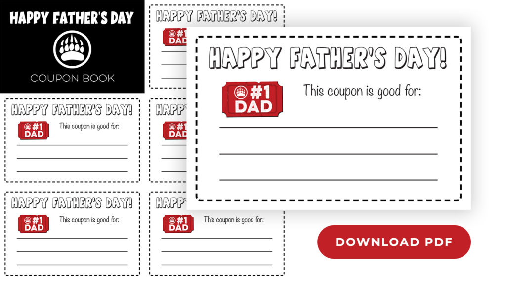 MBW Father's Day Coupon Book